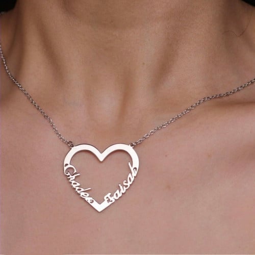 سلسال قلب بالاسم تصميم حسب الطلب