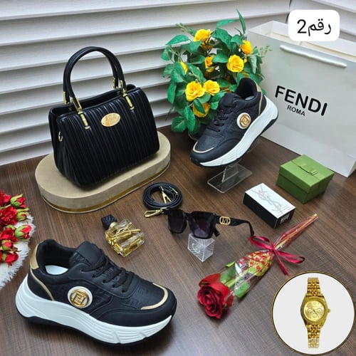 شنط راقيه ماركة فندي خامه جلديه عالية الجوده