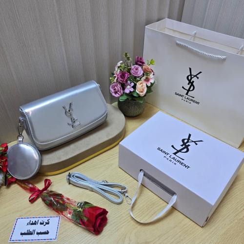شنط راقيه ماركة افسان لوران خامه جلديه عالية الجود...