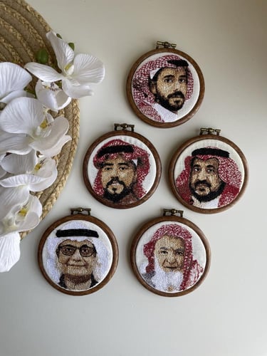 تعليقه تطريز طبيعي