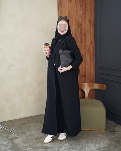عبايه بليزر راقية تصميم جديد