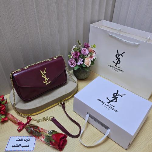 شنط راقيه ماركة افسان لوران خامه جلديه عالية الجود...