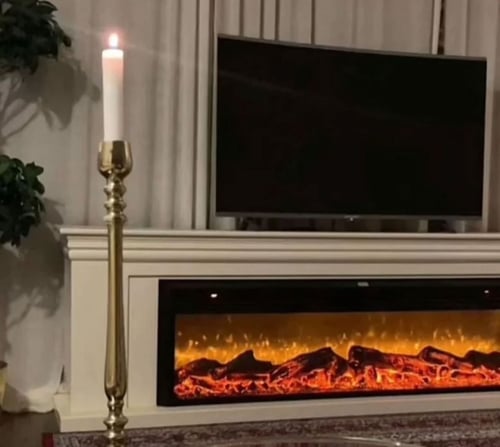 طاولة مع مدفاة مودرن فاخره