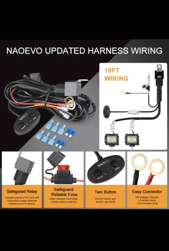 كشافات ناويفو NAOEVO + قواعد