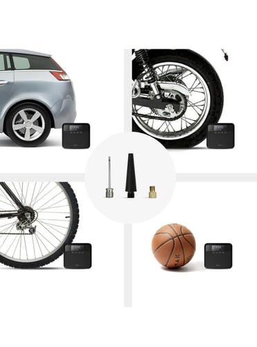 ماطور هواء شاومي على ولاعة السيارة 70mai