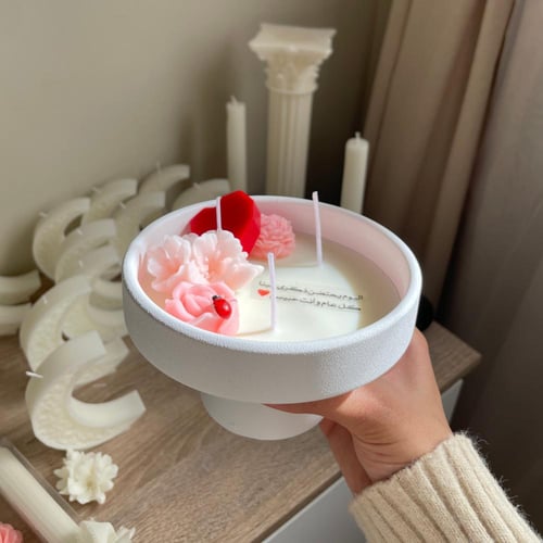 شمعة الحب في بوكس أنيق