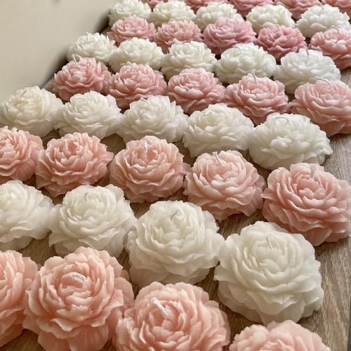 20 شمعة من الورد المعطر ، حجم كبير