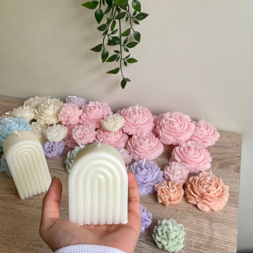 20 شمعة بشكل قوس معطرة