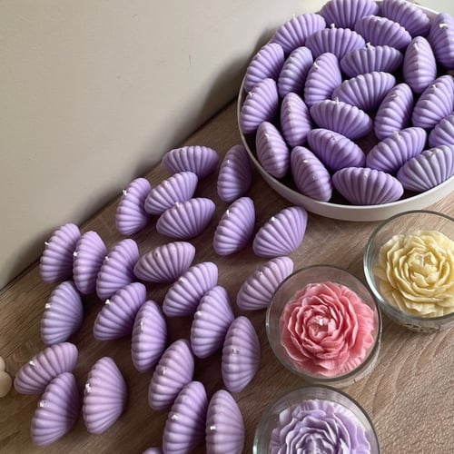 20 حبة من شمعة الصدفة