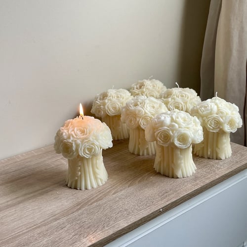 شمعة الباقة الحجم الكبير