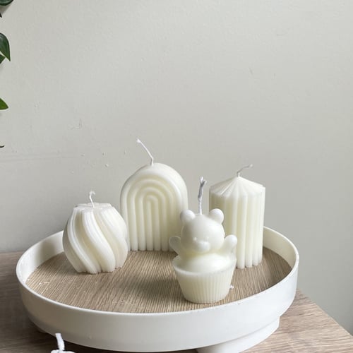 20 شمعة كب كيك الدبدوب