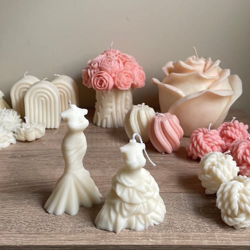 شمعة فستان الأميرات معطرة