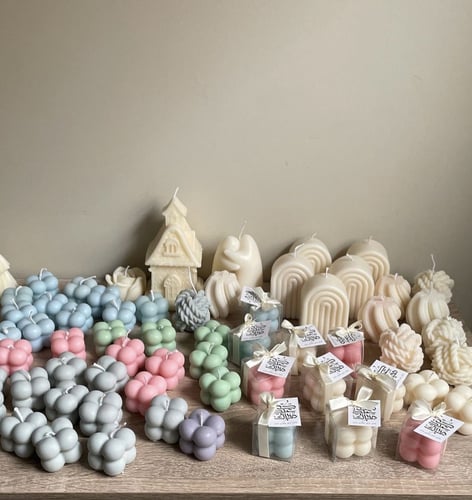 شمعة الميني بابلز المعطرة