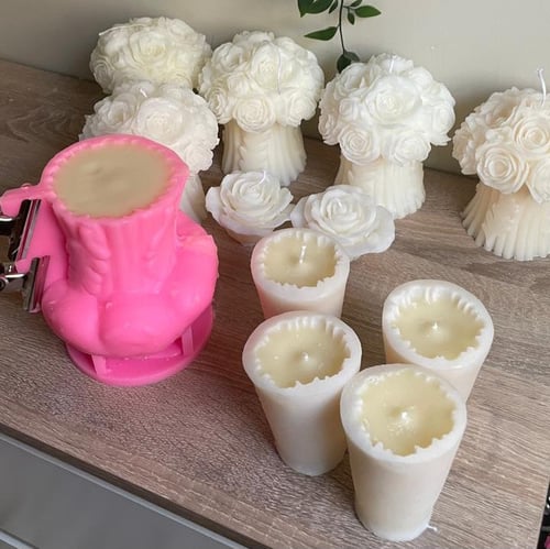 قالب سيليكون باقة الورد