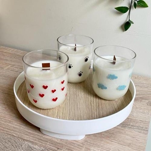 20 كيلو شمع صويا C3 للعلب والكاسات