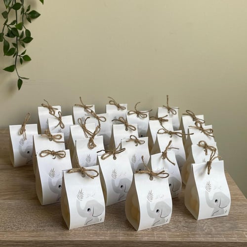 شمعة الميني ببلز بتغليف ورقي