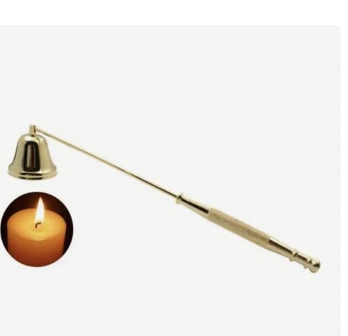 مطفأة شموع ذهبية