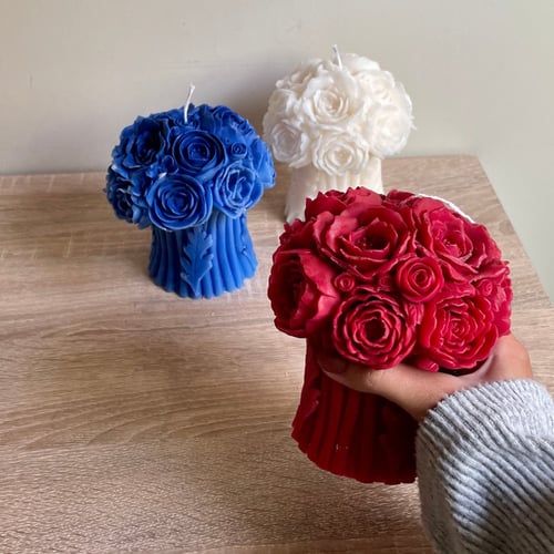 شمعة الباقة الحجم الكبير