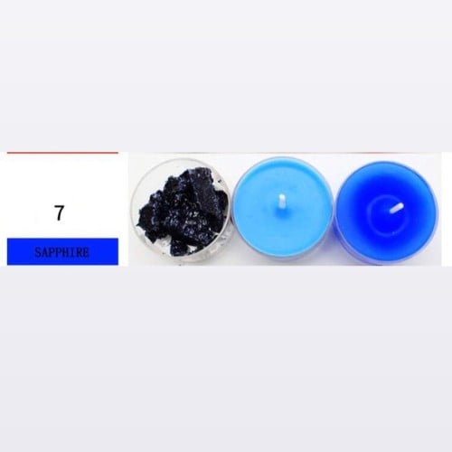 لون ازرق غامق sapphire