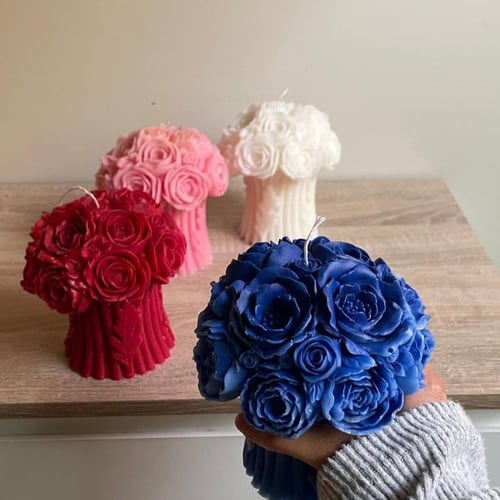 قالب سيليكون باقة الورد