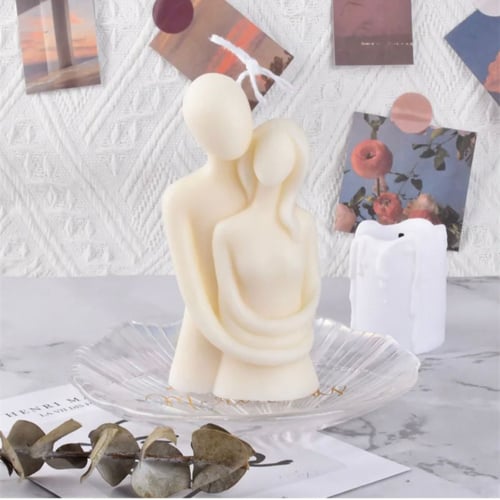 قالب سيليكون شمعة العناق