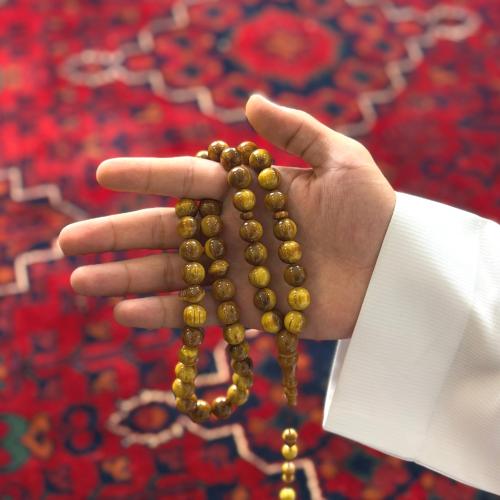 مسباح فاتوران عسلي مموج تمليكة عدد 45