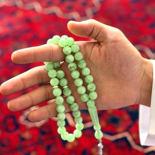 مسباح بكلايت تفاحي تمليكة عدد الخرز 45