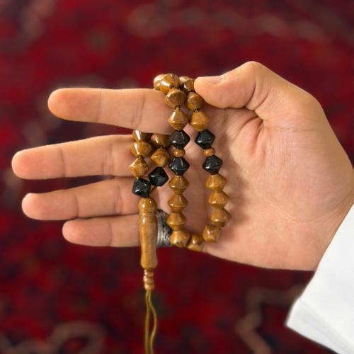 سبحة خشب الكوك 33 برميلي 10 مل