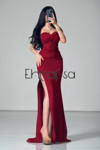 فستان احمر سهره اسطوري