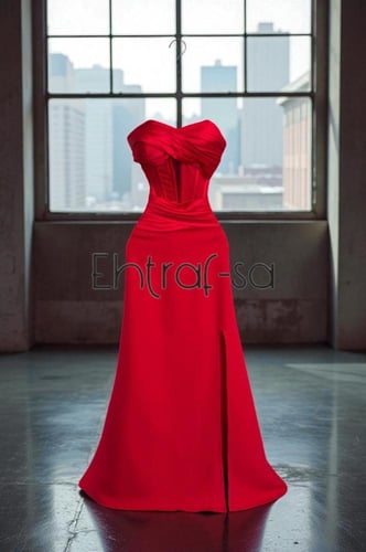 فستان احمر سهره اسطوري