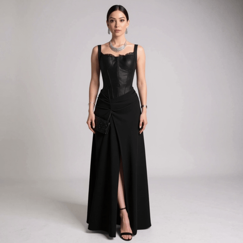 فستان صدر دانتيل سهره