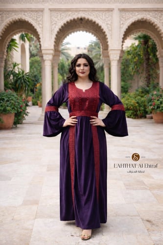 جلابية مخملية - VELVET JALABIYA