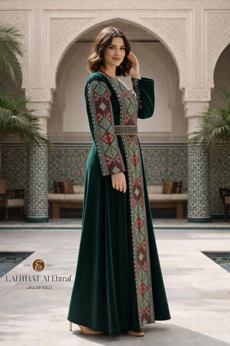 جلابية مخملية - VELVET JALABIYA