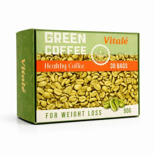 جرين كوفي فيتالي 30 كيس | قهوة خضراء صحية عملية لل...