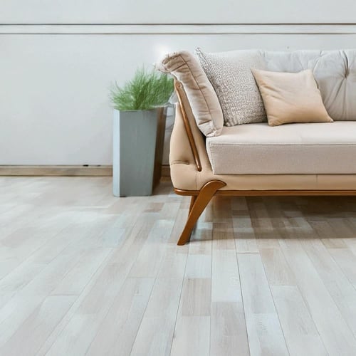 طقم كنب مودرن بيج قماش مخمل - 4 قطع