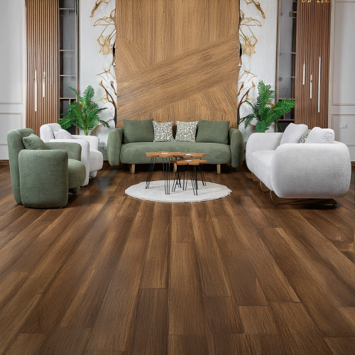 طقم كنب مودرن - موديل موروكو - ابيض x اخضر وارجل خ...