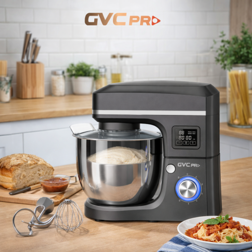 عجانة كهربائية 10 لتر GVC PRO لون رمادي - أداء قوي...