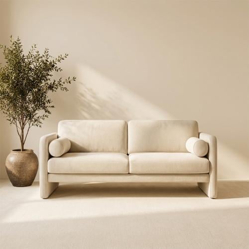 أريكة بيضاء أنيقة - White Sofa