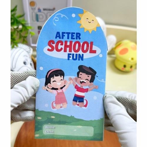 مطوية after school fun انجليزي رابع ابتدائي