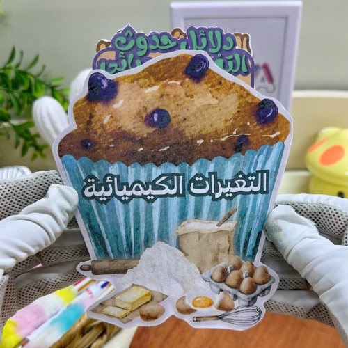 مطوية التغيرات الكيميائية علوم ثالث ابتدائي