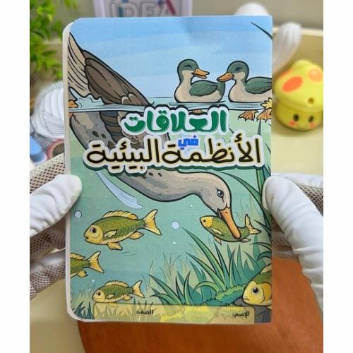 مطوية العلاقات في الأنظمة البيئية علوم رابع ابتدائ...