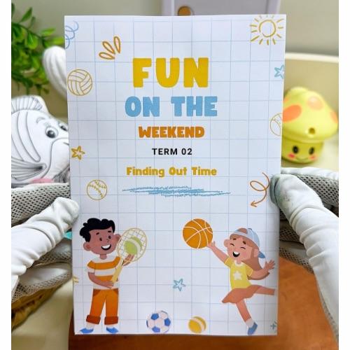 مطوية ‏Fun on the weekend انجليزي ثالث ابتدائي