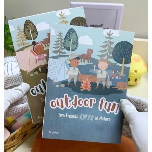 مطوية ‏Outdoor Fun انجليزي رابع ابتدائي (بنات)