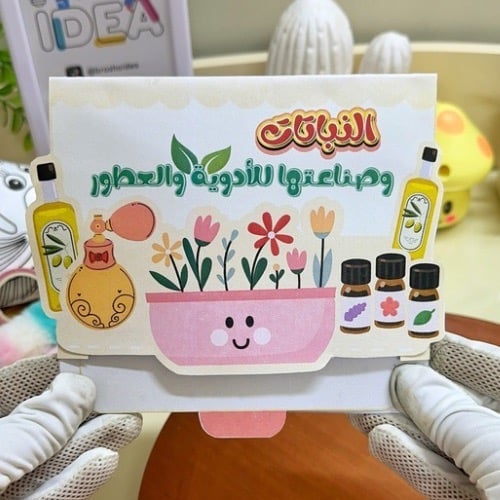 مطوية النباتات وصناعتها للأدوية والعطور لغتي رابع...
