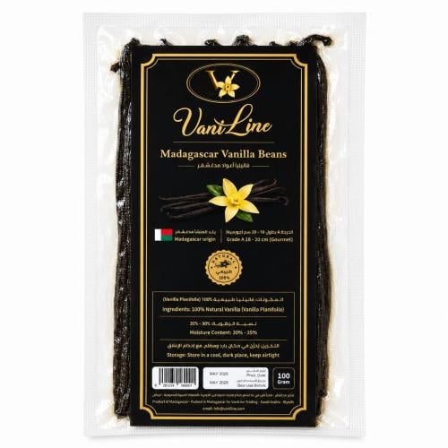فانيليا أعواد منشأ مدغشقر ١٠٠ غرام