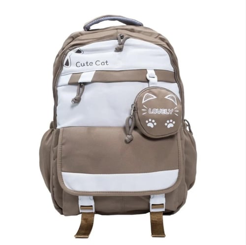 حقيبة ظهر الورود البيضاء F