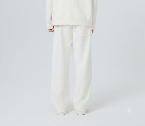White pants | بناطيل شبابي قماش
