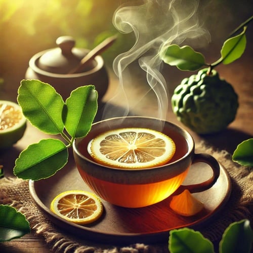 شاي بنكهة البرغموت