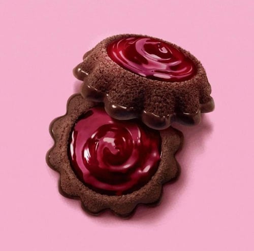 ميني تارت بصوص الفراولة