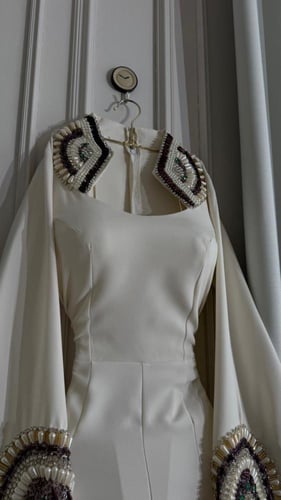 فستان بيج تطريز لولو